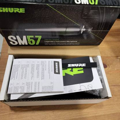 Shure SM57-LC Dynamic Instrument Microphone ( SM57 / SM 57 / SM57LC )