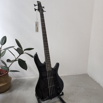 Ibanez GIO GSR280QA 4 String Electric Bass Guitar with J-Pick Up - Transparent Black Sunburst (GSR280QA-TKS / GSR 280)