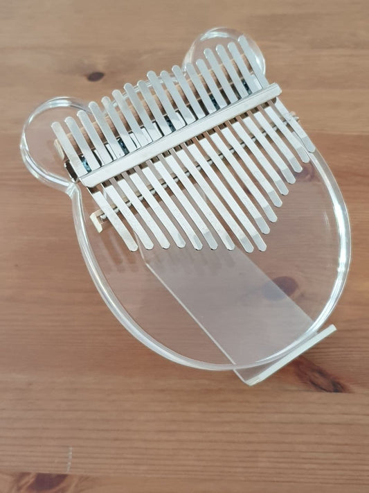 Kalimba 17 notes Crystal Design - Bear (RCStromm)