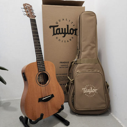 Taylor Baby Mahogany BT2-E 3/4 Dreadnought Acoustic Electric Guitar With Gig Bag , 36inch (BT 2 / BT-2E)