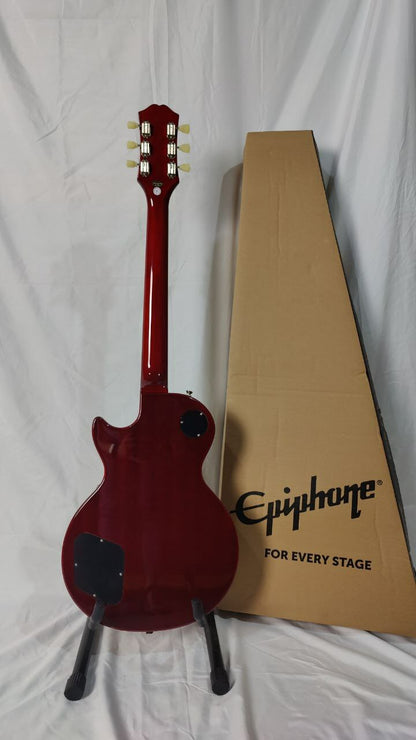 Epiphone Les Paul Standard 50s Double Closed Humbucker Electric Guitar - Transparent Cherry (EILS5)