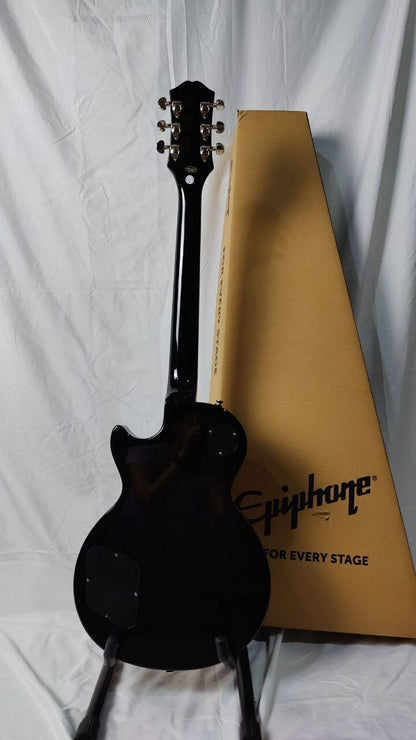 Epiphone Les Paul Studio Double Closed Humbucker Electric Guitar - Ebony (EILT)