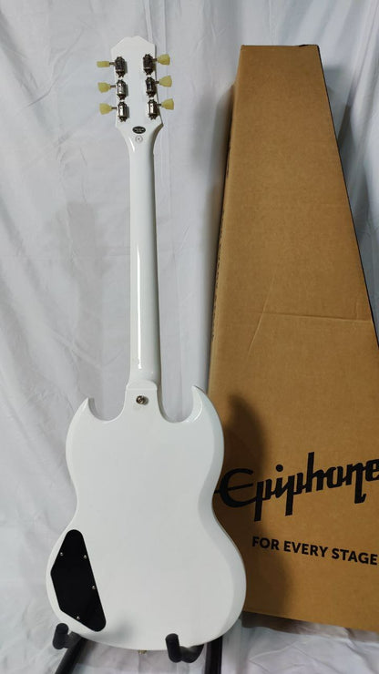 Epiphone SG Standard Double Closed Humbucker Electric Guitar - Alpine White (EISSB)