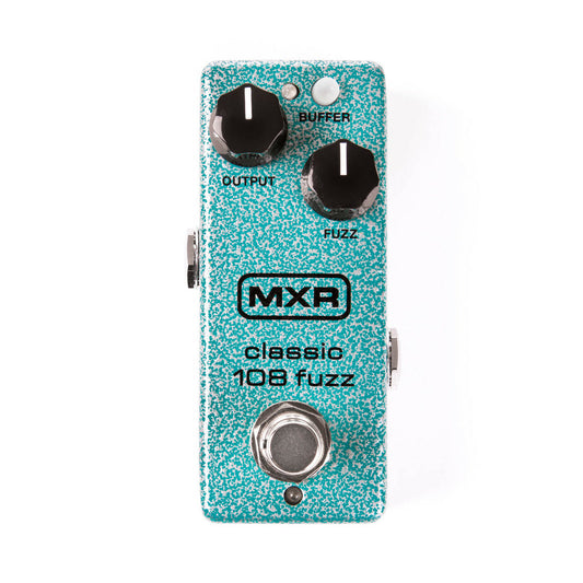 Jim Dunlop MXR M296UK Classic 108 Fuzz Mini Guitar Effect Pedal (M-296UK / M-296 / M-296-UK / M 296 UK )