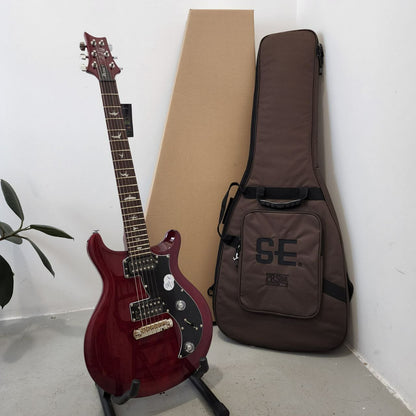 PRS SE Mira (HH) Double Humbucker Electric Guitar With Gig Bag - Vintage Cherry ( PRS-Mira / SE--MIRA )