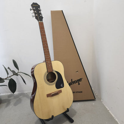 EPIPHONE DR-100 Songmaker 41 inch Dreadnought Acoustic Guitar - Natural ( DR100 / DR 100 / NT )