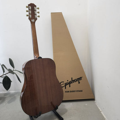 EPIPHONE PRO-1 41 inch Dreadnought Acoustic Guitar - Natural ( Pro1 / PRO-1 / NT)