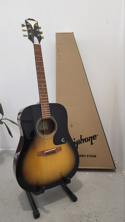 EPIPHONE PRO-1 41 inch Dreadnought Acoustic Guitar - Vintage Sunburst ( Pro1 / PRO-1 / SB)