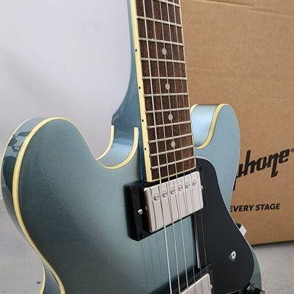 Epiphone ES-339 Hollowbody with Double Humbucker (HH) Electric Guitar - Pelham Blue (ES339 / ES 339)