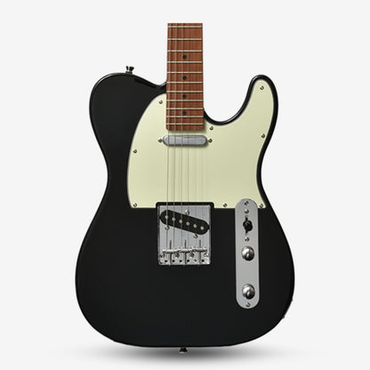 Bacchus BTE-1-RSM/M Roasted Maple Fretboard, Telecaster Electric Guitar w/ Bacchus S-S Pickup - Black ( BTE / BTE1 )