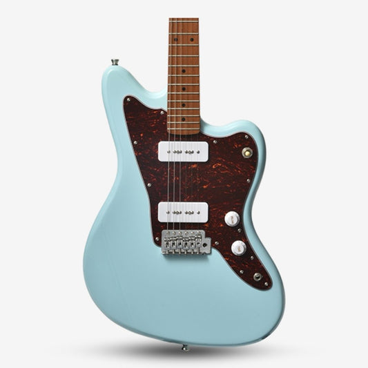 Bacchus BJM-1-RSM/M Roasted Maple Fretboard, Jazzmaster Electric Guitar w/ Bacchus BP-90 Pickups , Pastel Sonic Blue