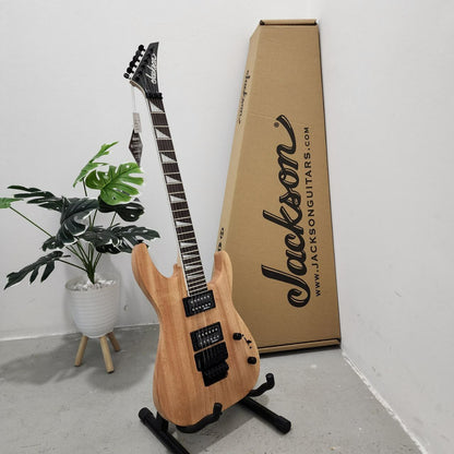 Jackson JS Series Dinky Archtop JS32 DKA Humbucker (HH) Floyd Rose Electric Guitar, Amaranth FB - Natural Oil