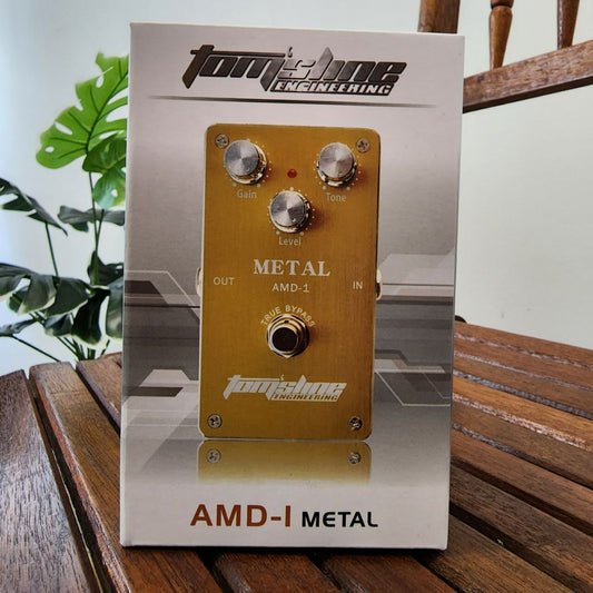 Toms'line Analogue Effect METAL DISTORTION (AMD-1) Guitar Effects Pedal (AMD1 / ADM 1)