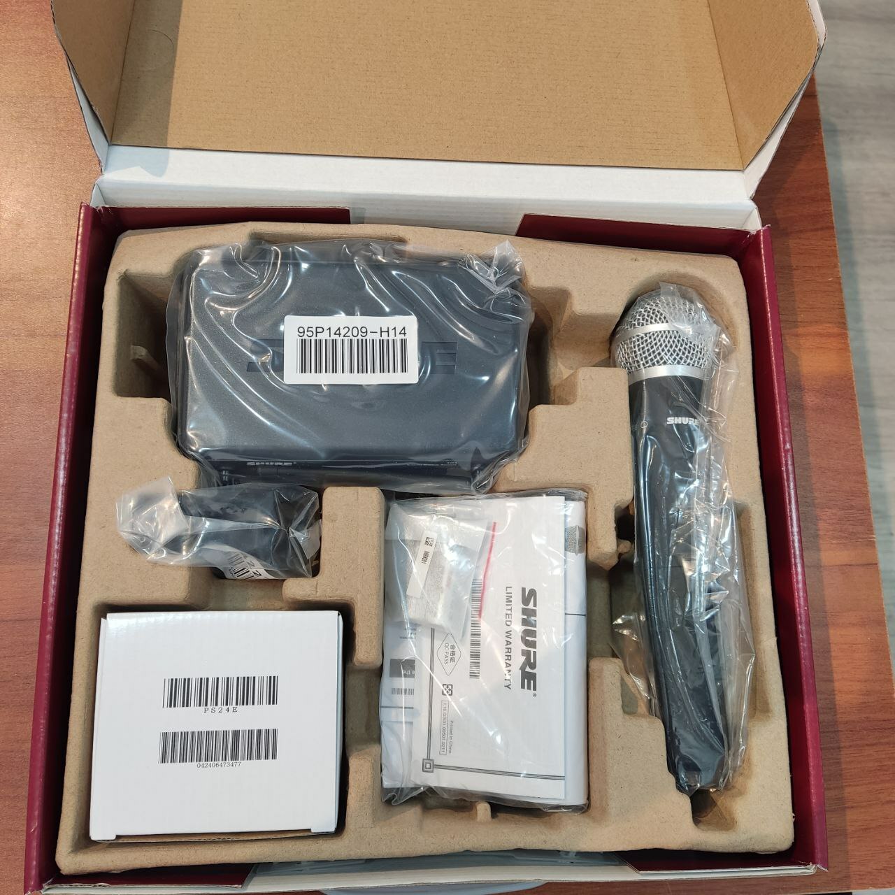 Shure SVX24/PG58 Wireless Vocal System – GUITARLICIOUS