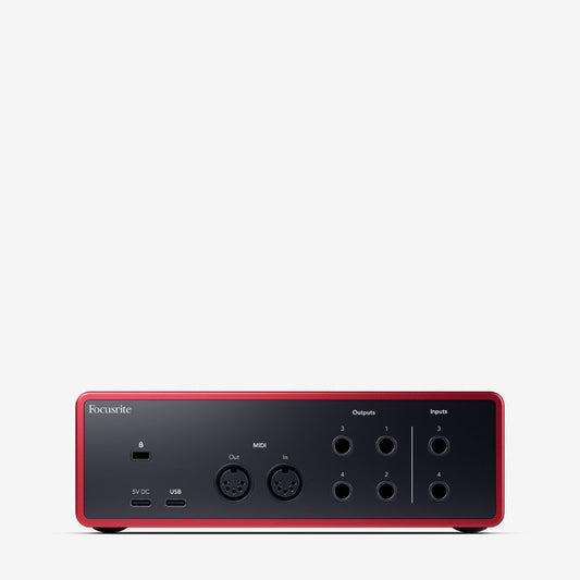 Focusrite Scarlett 4i4 (4th Generation) USB Audio Interface