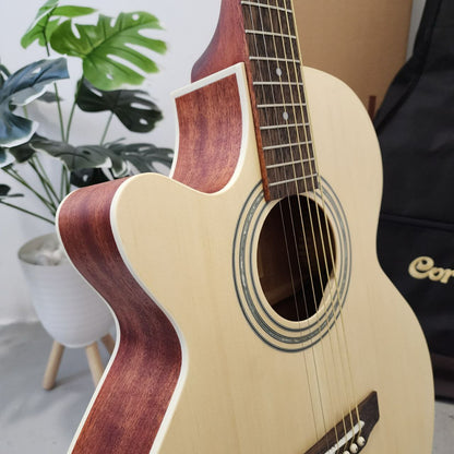 CORT SFX-ME Left Handed Slim Body Semi Acoustic Guitar with EQ / Preamp / Pick up ( SFXME / SFX ME )