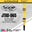 Sqoe JTBD-065 Cliplock Polypro Guitar Strap