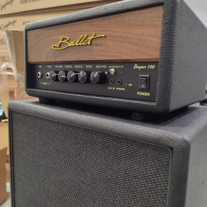 Bullet Cabinet and Head Bass Amplifier Deeper 100 watt with Bluetooth