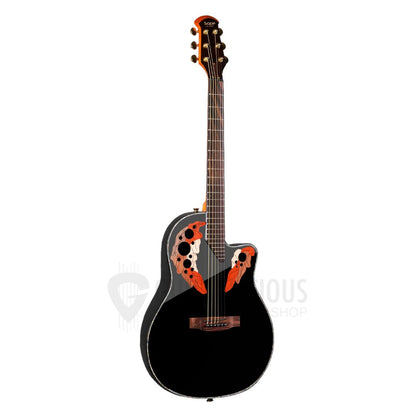 Sqoe CE44P 41 " Turtle Backed Grape Sound Hole Acoustic Guitar (SQOE / CE44P-41/ CE44P 41 )