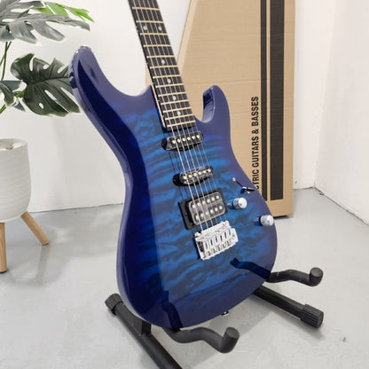 Ibanez GIO GSA60QA with HSH Electric Guitar - Transparent Blue Burst (GSA60QA-TBB/ GSA 60QA )