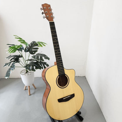 Deviser 40 inch Grand Auditorium Acoustic Guitar LK-13N ( LK13N / LK 13N / LK-13 )