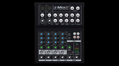 Mackie Mix8 8-channel Compact Mixer (Mix-8 / MIX8)