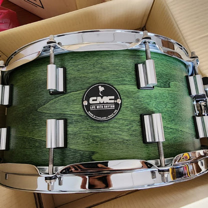 CMC Prelude 10ply Poplar 14" x 7" Snare Drum (Made in Thailand) - Green