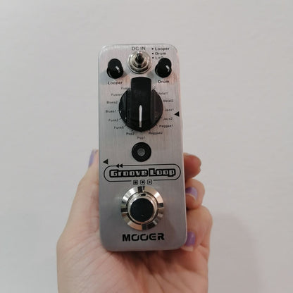 Mooer MLP2 Groove Loop Drum Machine / Looper Micro Series Guitar Pedal Effect ( MLP-2 / MLP 2 )