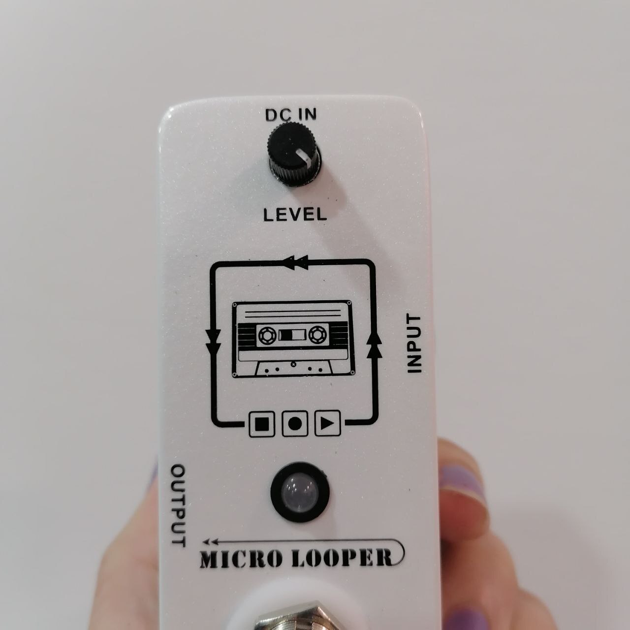 guitar recording pedal Mooer MLP1 Micro Looper Loop Recording Micro Guitar Pedal Effect – GUITARLICIOUS