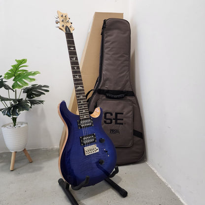 PRS SE Custom 24 Electric Guitar with Bag, Faded Blue Burst (P13-107993-FE-CU44FE)