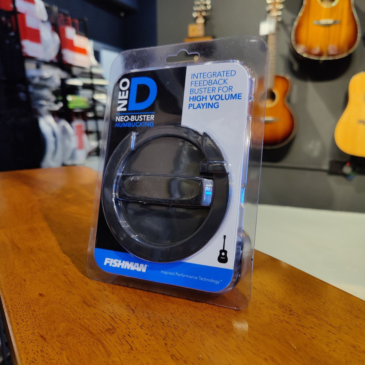 Fishman Neo-Buster Humbucker Soundhole Acoustic Guitar Pickup and