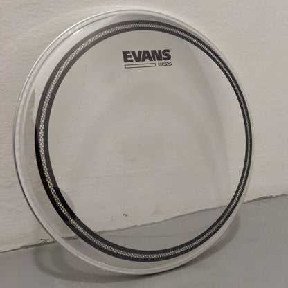 Evans TT12EC2S EC2 12" Clear Tom Drum Head / Drum Skin with Sound Shaping Technology 12 inch