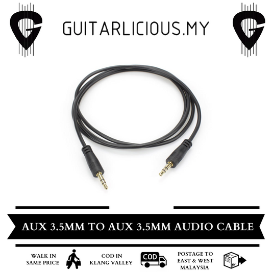 Aux 3.5mm to Aux 3.5mm Cable Audio