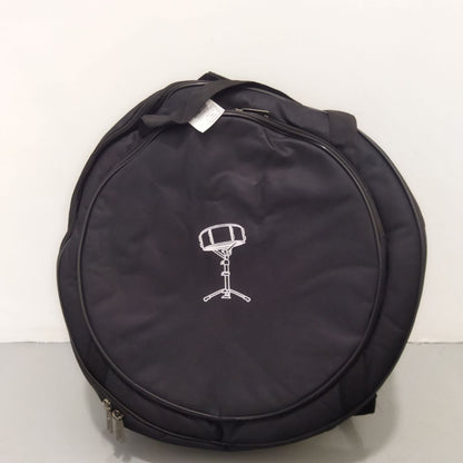 Compact Snare Drum Bag Dual Pocket (for Acc) with Backpack & Handle Strap 14" x 6.5" - SNRBAG(T)