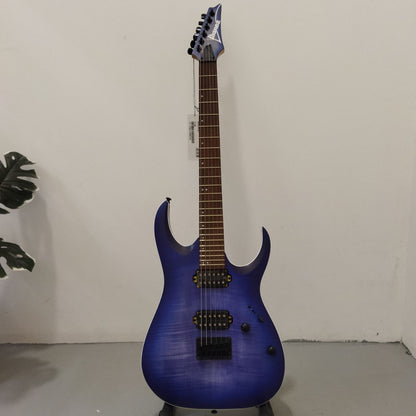 Ibanez RGA42FM Electric Guitar with HH Pick up - Blue Lagoon Burst Flat ( RGA42FM-BLF / RGA )