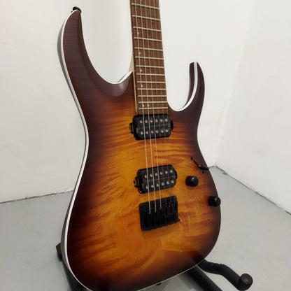 Ibanez RGA42FM Electric Guitar with HH Pick up - Dragon Eye Burst Flat ( RGA42FM-DEF / RGA )