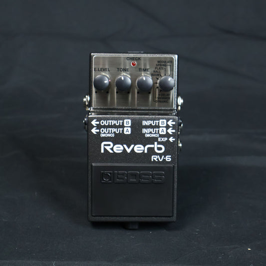 Boss RV-6 Digital Reverb Guitar Effects Pedal ( RV-6 / RV6 )