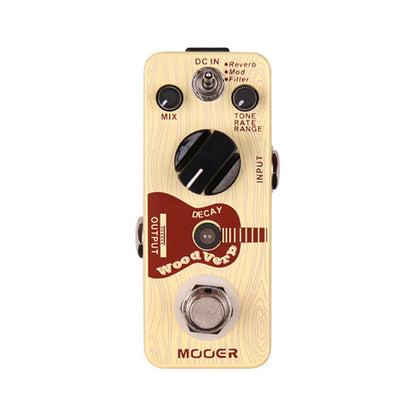 Mooer MRV3 WoodVerb Acoustic Guitar Reverb Micro Series Guitar Pedal Effect ( MRV-3 / MRV 3 )