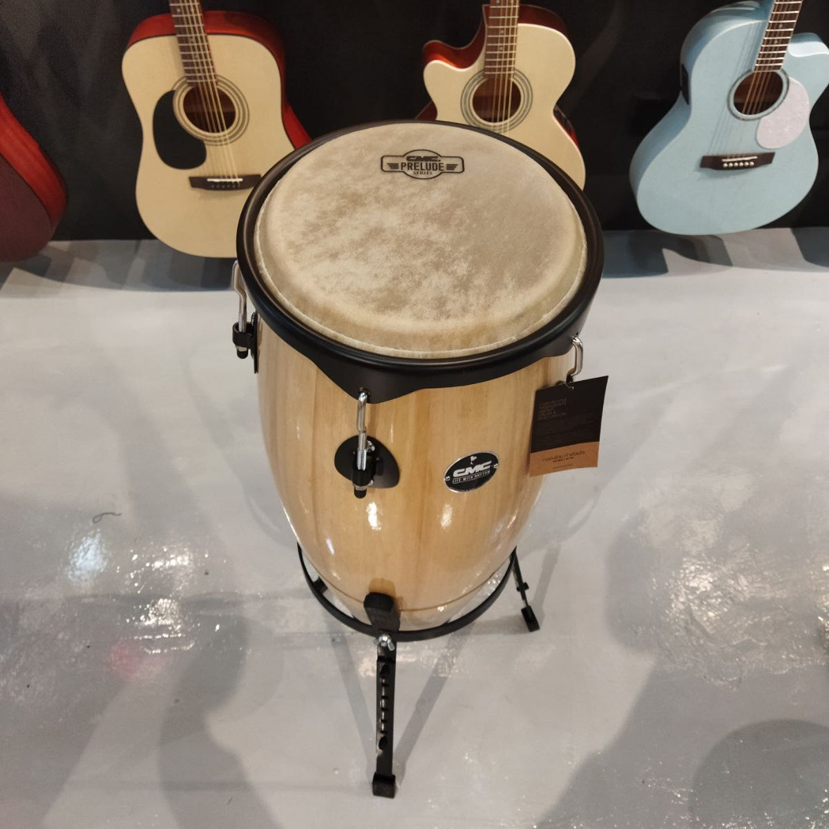 Conga Meval CMC 10 inch Conga with Stand - CMC10S (Made in Thailand) – GUITARLICIOUS