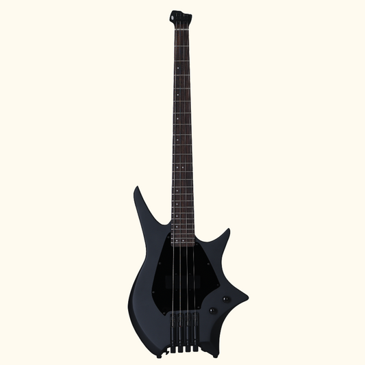 HILS NEXT HNB3 - Short Scale Headless Bass - Satin Black