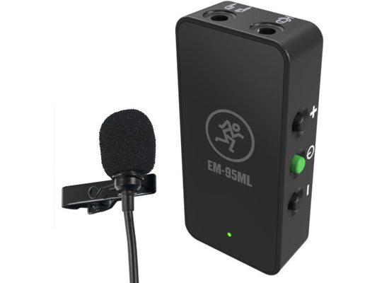 Mackie EM-95ML Lavalier Microphone with In-Line Amplifier for Smartphones