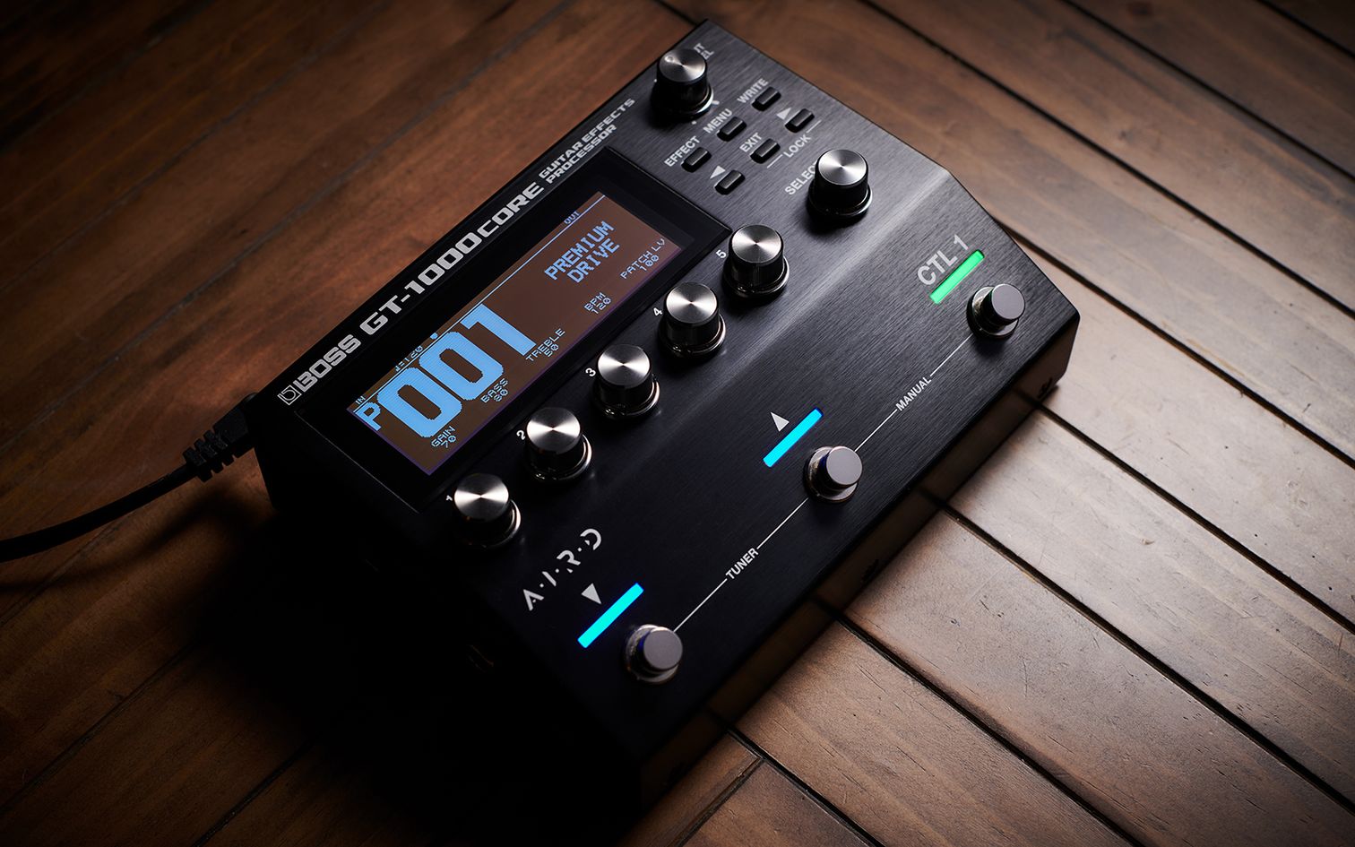 Boss GT-1000CORE Multi Effects Processor with adaptor – GUITARLICIOUS