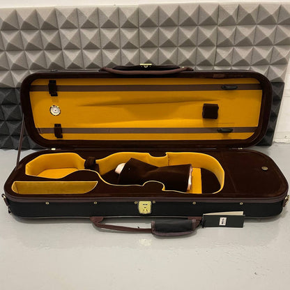 Premium Lightweight Violin Case with build in Humidity Meter for 3/4 and 4/4 Violin ( VC )