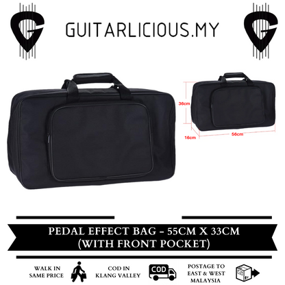 Pedal Effect Bag - 55cm x 33cm (With Front Pocket)