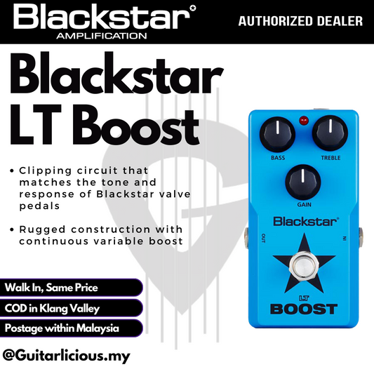 Blackstar LT Boost – Compact Guitar Effect Pedal ( LT Pedal / LT-BOOST / LTBOOST )