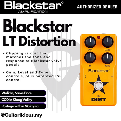 blackstar lt distortion pedal Blackstar LT Distortion – Guitar Effect Pedal (LT Pedal) – GUITARLICIOUS