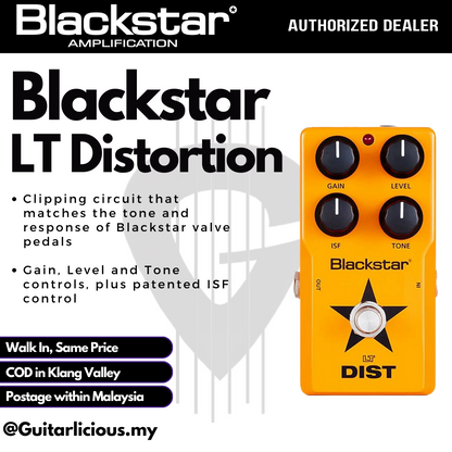 Blackstar LT Distortion – Guitar Effect Pedal ( LT Pedal / LT-DIST / LT DIST )