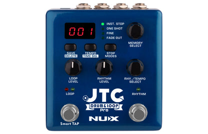 Nux NDL-5 JTC Drum And Loop Pro Dual Switch Looper Guitar Effects Pedal ( NDL5 / NDL 5 )