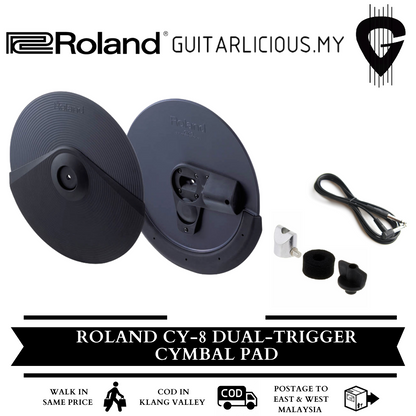 Roland CY-8 Dual-Trigger Cymbal Pad ( CY8 / CY 8 )