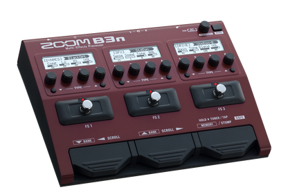 Zoom B3n Bass Guitar Multi Effects Pedal Processor Stompbox ( B-3n / B3N )